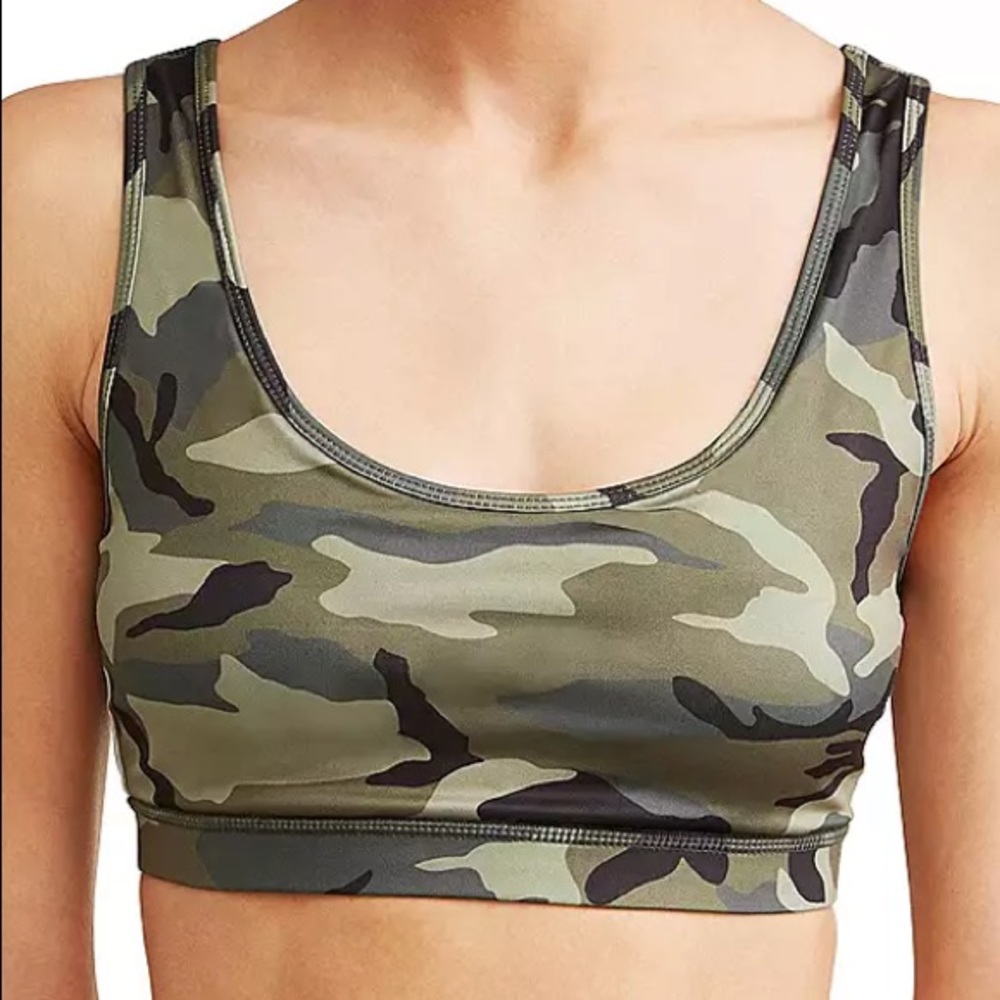 EV1 by Ellen DeGeneres Camouflage Print Sports Bra Size XXL.